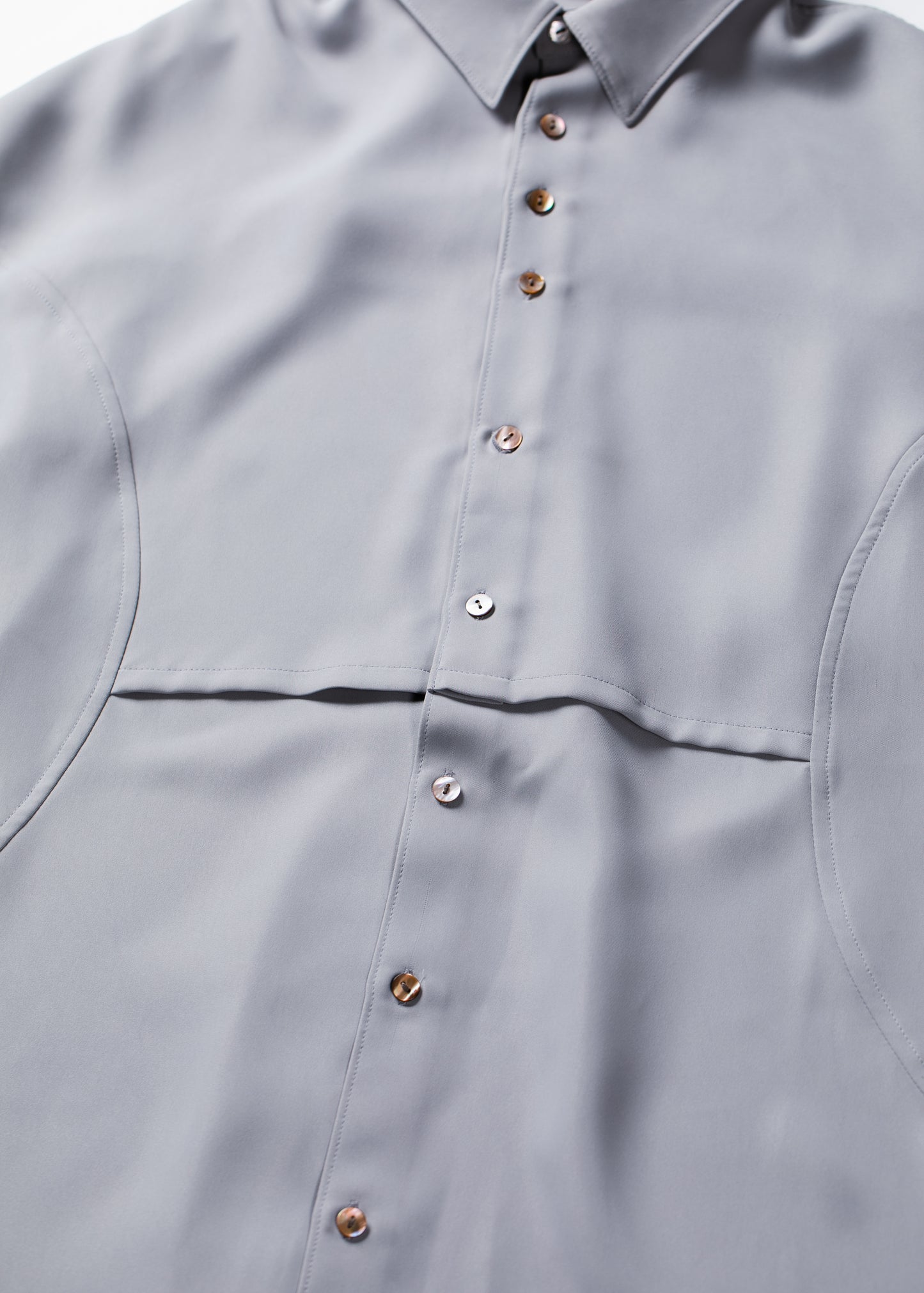 a dot Shirt/GRAY
