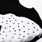 Asymmetrical dot Designed T-shirts