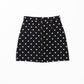 Polka dots pencil mini skirt