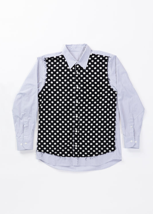 Switching dots materials shirt