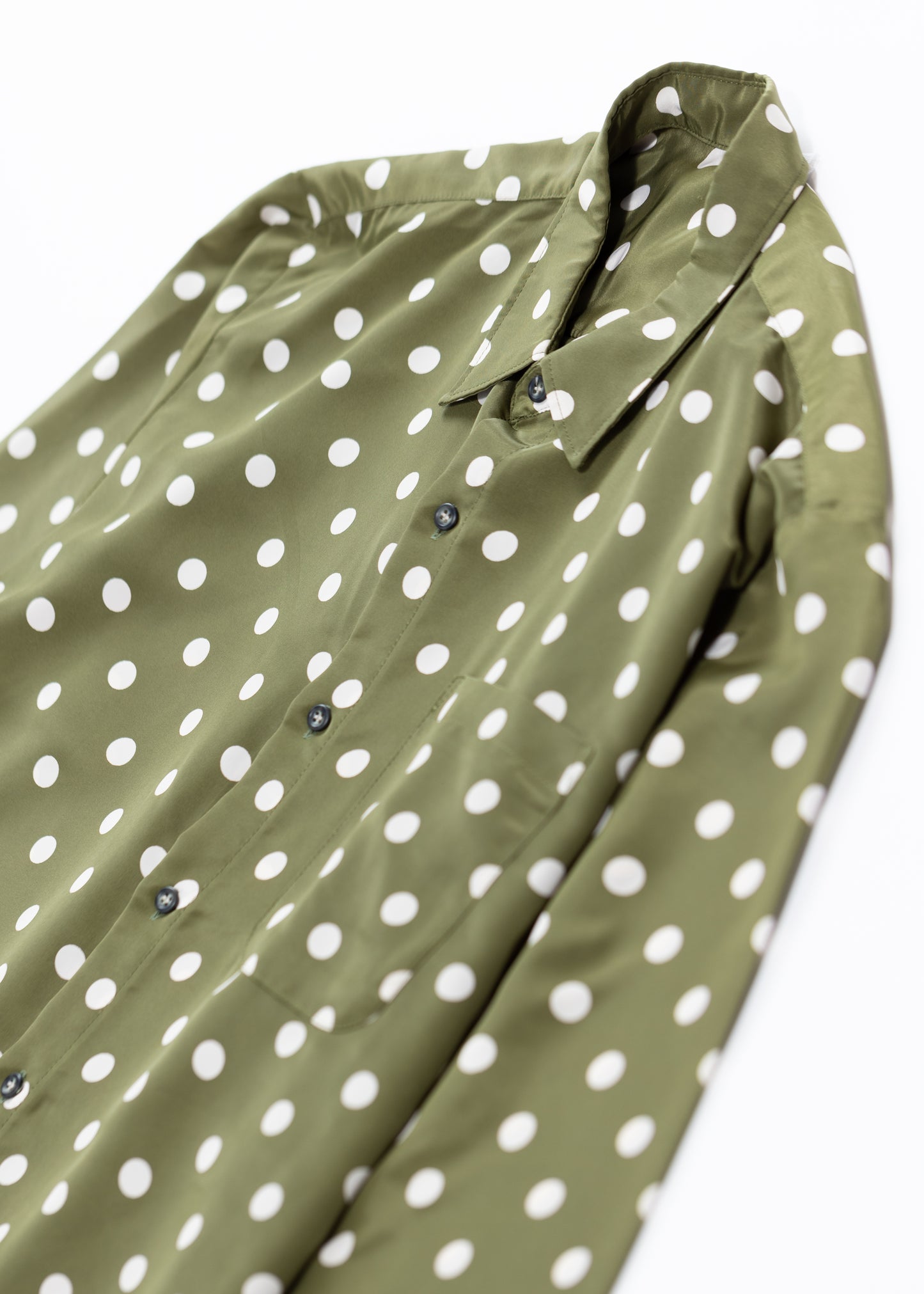 Polka dots printed shirt