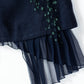 FACETASM / Deformation tulle asymmetric skirt